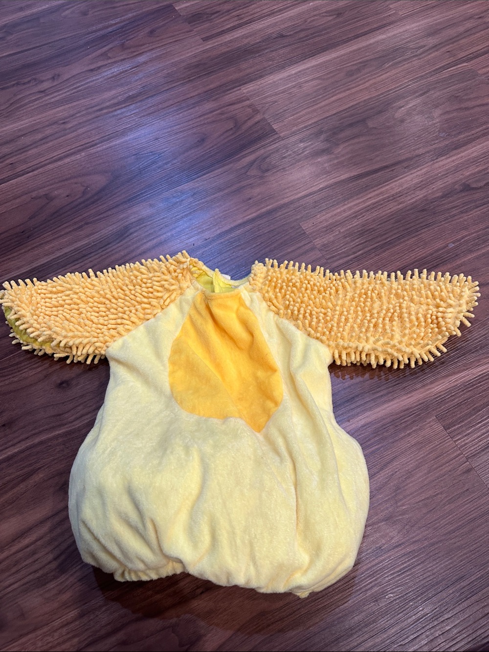 Spirit Fuzzy Duckling Infant Costume Complete Outfit 18–24 months Yellow/Orange